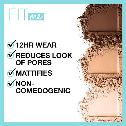 Maybelline - Fit Me Matte + Poreless Pressed Powder (Original)
