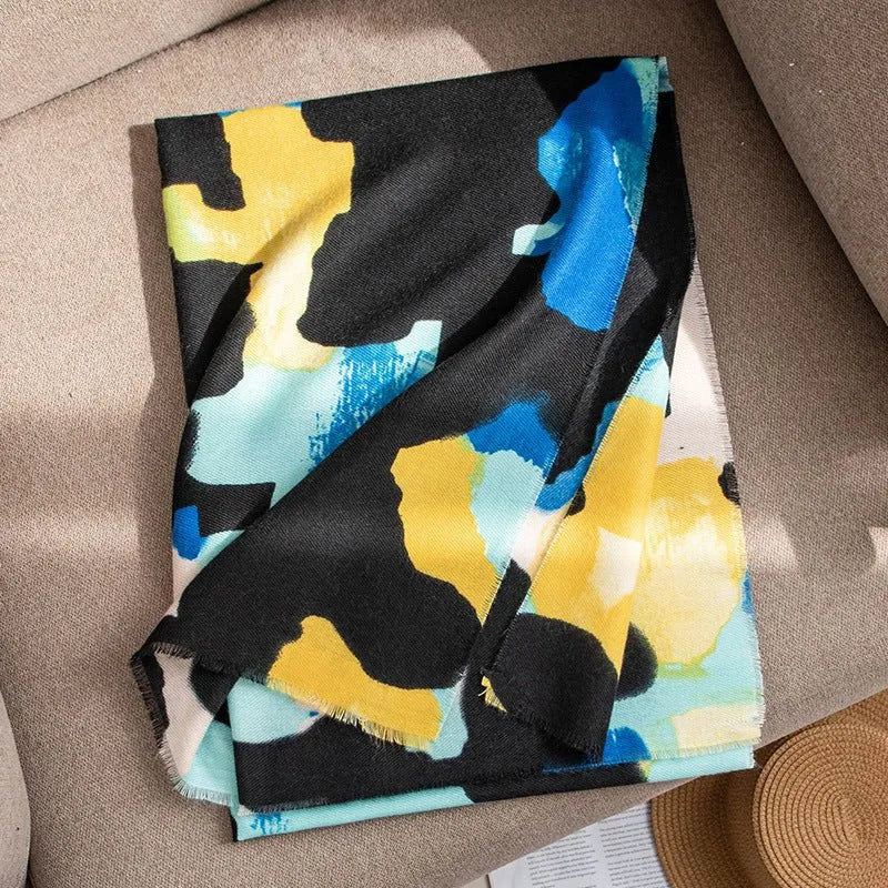 Cashmere Scarf Women's Versatile Atmosphere High Sense