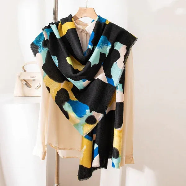 Cashmere Scarf Women's Versatile Atmosphere High Sense