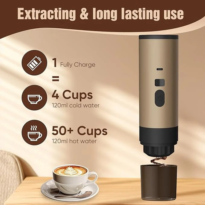 Portable & Automatic Coffee Maker